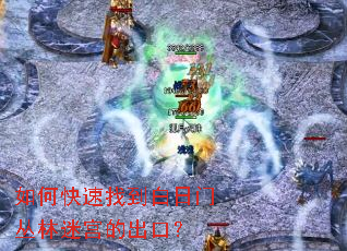 如何快速找到白日门丛林迷宫的出口? 如何快速找到白日门丛林迷宫的出口?