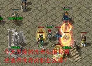 今天开服的传奇私服有哪些值得推荐的职业选择? 今天开服的传奇私服有哪些值得推荐的职业选择?